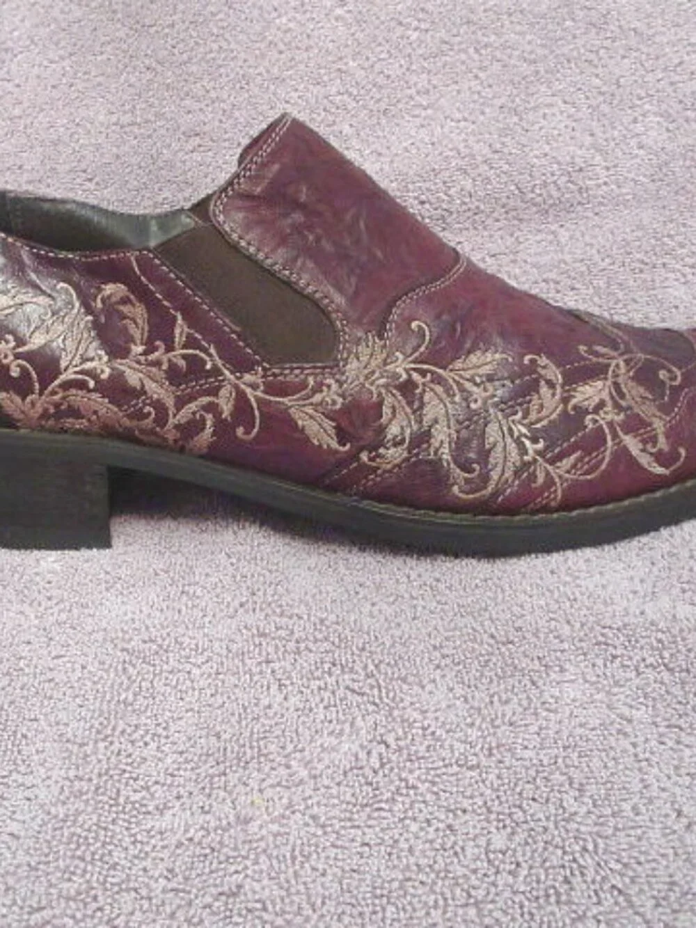 Vtg 90s Y2K Giorgio Brutini G-Rock Loafer Shoes 11 Gangster Beatle Rockabilly